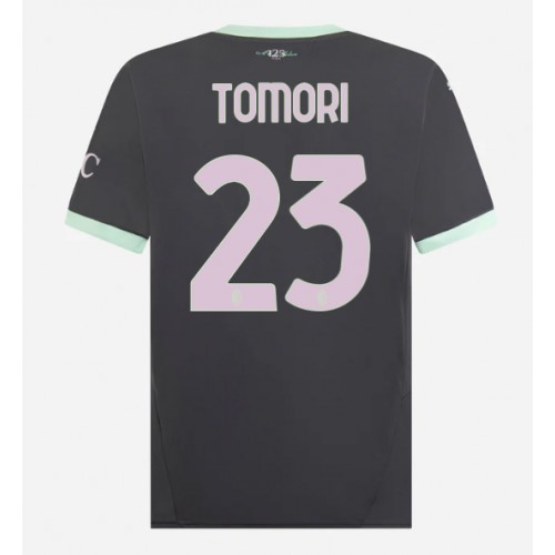 Fotbalové Dres AC Milan Fikayo Tomori #23 Alternativní 2024-25 Krátký Rukáv